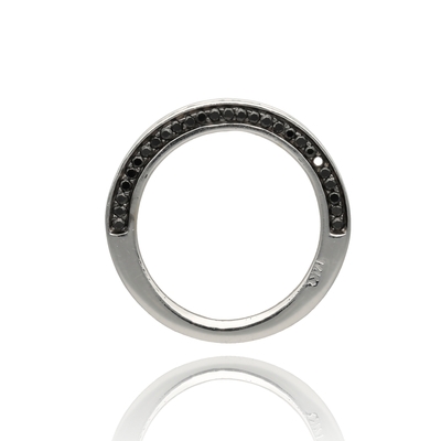 Fehér arany gyűrű 51-es méret (B2677_3I)